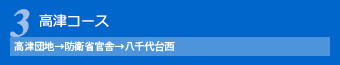 高津コース